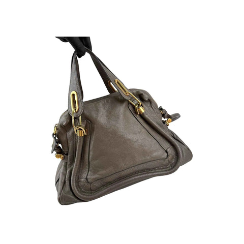 Chloe Brown Leather Paraty Bag
