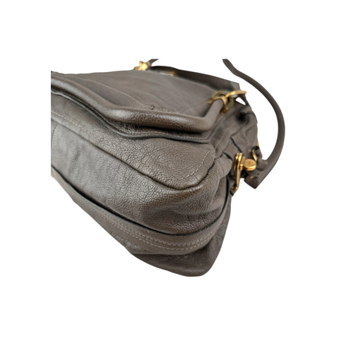 Chloe Brown Leather Paraty Bag
