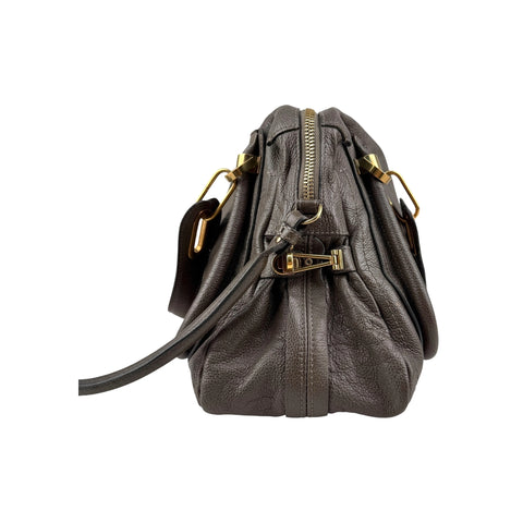 Chloe Brown Leather Paraty Bag