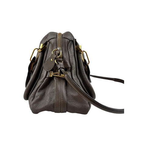 Chloe Brown Leather Paraty Bag