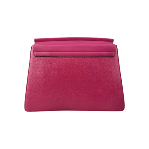 Chloé Pink Leather Faye Shoulder Bag
