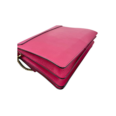 Chloé Pink Leather Faye Shoulder Bag