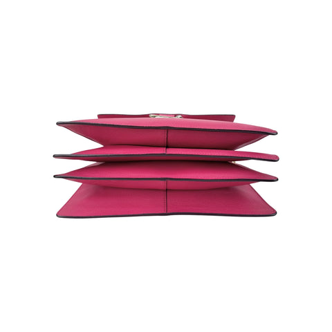 Chloé Pink Leather Faye Shoulder Bag