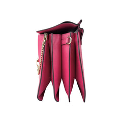 Chloé Pink Leather Faye Shoulder Bag