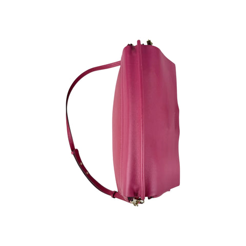 Chloé Pink Leather Faye Shoulder Bag