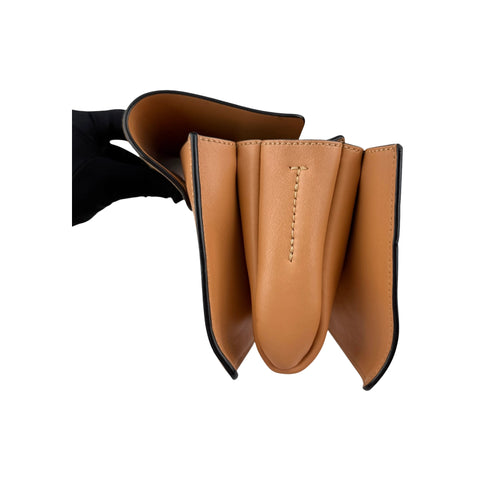 Chloé Shoulder Bag Small Faye Brown Calfskin Leather