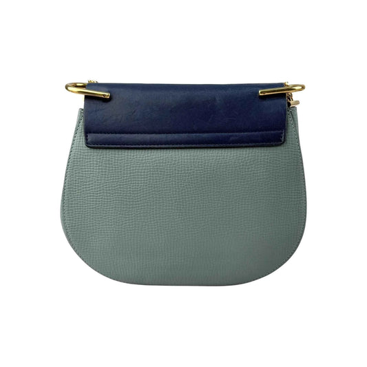 Chloe Two Tone Leather Large Drew Shoulder Bag