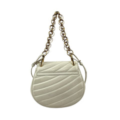 chloe drew bijou quilted shoulder bag back