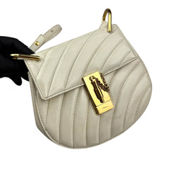 chloe drew bijou quilted shoulder bag left front 45