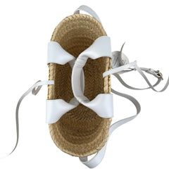 chloe sense raffia tote bag top