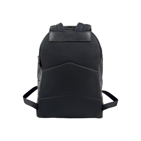 Coach Men's Black West Backpack With Varsity Stripe