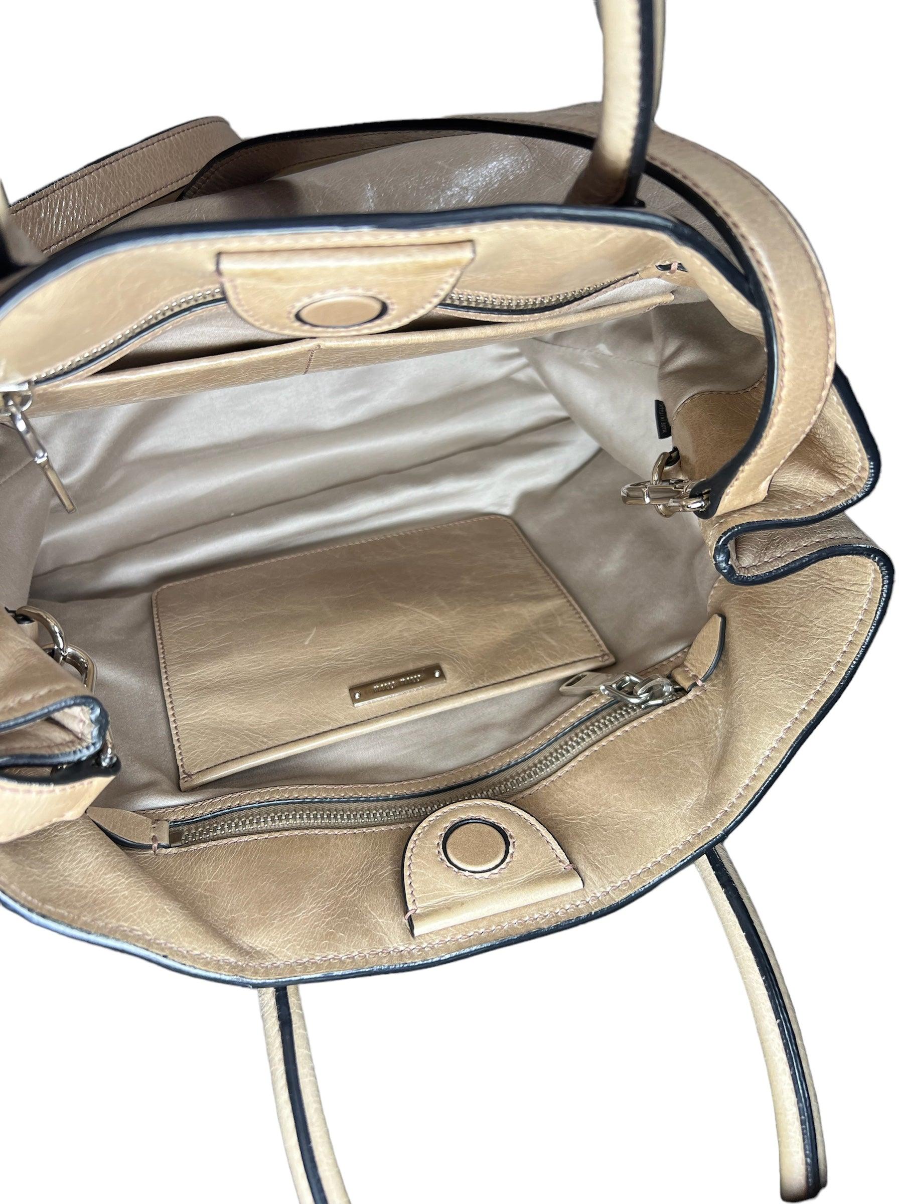 Miu Miu Leather Handbag - Loop Vintage