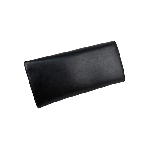 Fendi Black Leather Metallic Monster Eyes Bugs Zip Around Wallet
