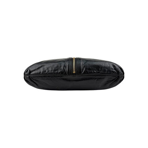 Fendi Leather Unzipped Hobo