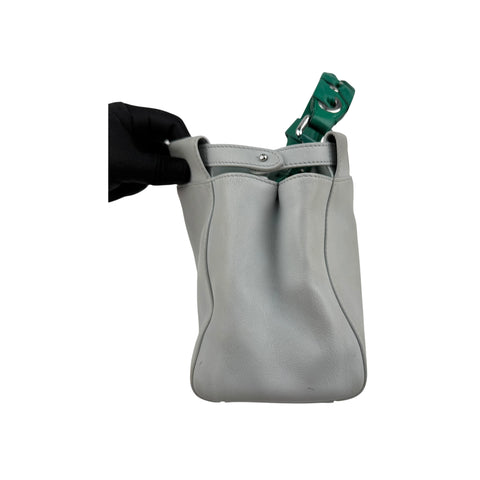 Fendi Mini Peekaboo Green Grey