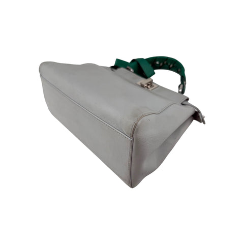 Fendi Mini Peekaboo Green Grey