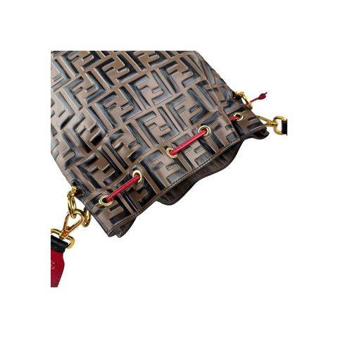 Fendi Zucca Mon Tresor Bucket Bag