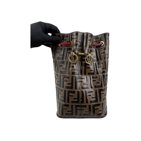 Fendi Zucca Mon Tresor Bucket Bag