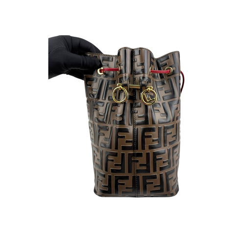 Fendi Zucca Mon Tresor Bucket Bag