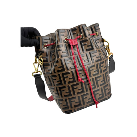 Fendi Zucca Mon Tresor Bucket Bag