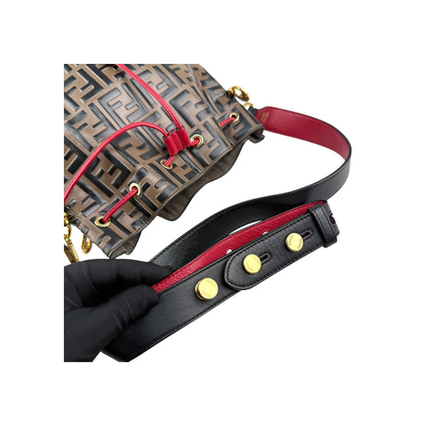 Fendi Zucca Mon Tresor Bucket Bag