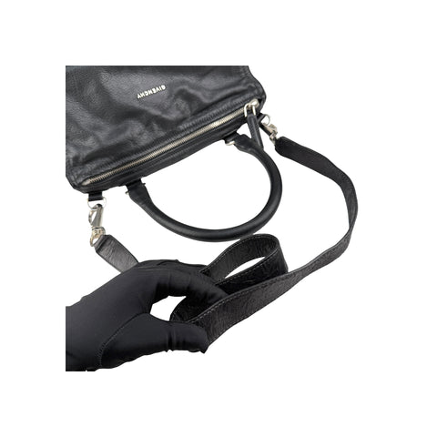 Givenchy Black Leather Medium Pandora Bag