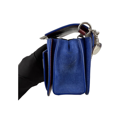 Givenchy Limited Edition Leather/Suede GV3 Small Crossbody Bag