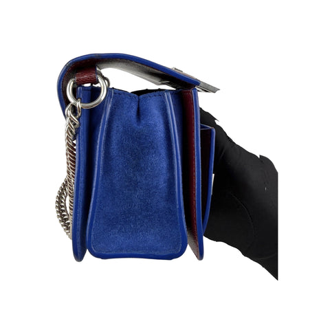 Givenchy Limited Edition Leather/Suede GV3 Small Crossbody Bag