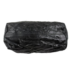 givenchy black sheepskin leather medium pepe pandora bag bottom