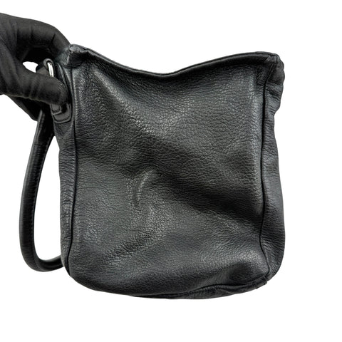 givenchy pandora leather handbag black left