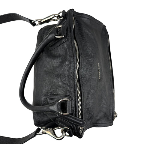 givenchy pandora leather handbag black top