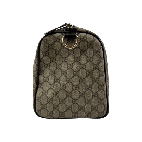 Gucci Beige/Ebony GG Crystal Medium Joy Boston Bag