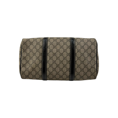 Gucci Beige/Ebony GG Crystal Medium Joy Boston Bag