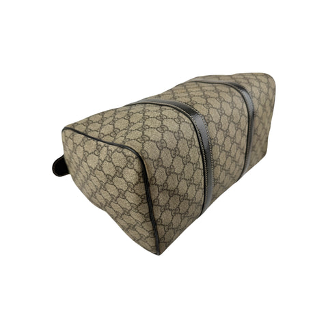 Gucci Beige/Ebony GG Crystal Medium Joy Boston Bag