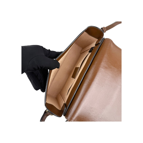 Gucci Beige/Ebony Supreme Canvas Valentine's Day crossbody Bag
