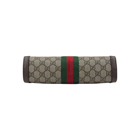 Gucci Beige/Ebony Supreme GG Coated Canvas Vintage Web Ophidia Shoulder Bag