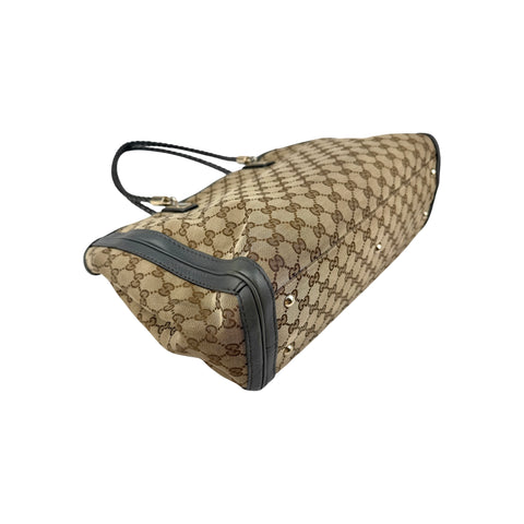 Gucci Beige GG Canvas Bella Tote Bag