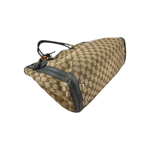 Gucci Beige GG Canvas Bella Tote Bag