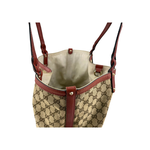 Gucci Beige GG Canvas Ophidia Shopping Tote Bag