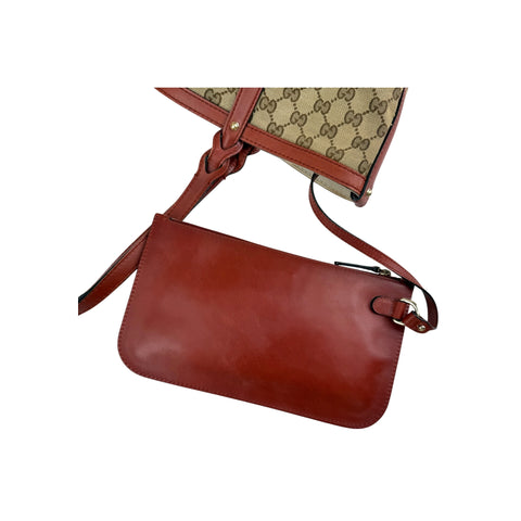 Gucci Beige GG Canvas Ophidia Shopping Tote Bag