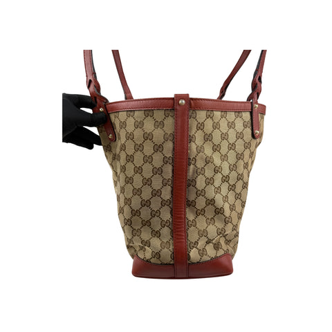 Gucci Beige GG Canvas Ophidia Shopping Tote Bag