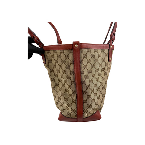 Gucci Beige GG Canvas Ophidia Shopping Tote Bag