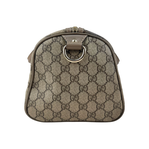 Gucci Beige/Grey GG Coated Canvas Joy Boston Bag