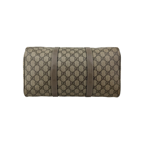 Gucci Beige/Grey GG Coated Canvas Joy Boston Bag