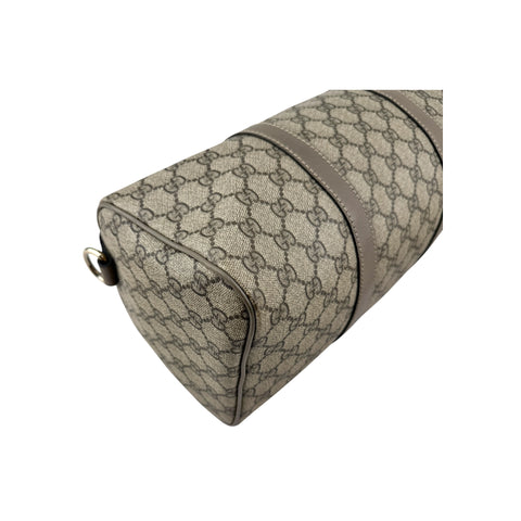 Gucci Beige/Grey GG Coated Canvas Joy Boston Bag