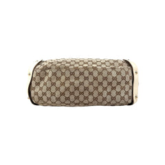 Gucci Beige/Ivory GG Canvas Medium Pelham Shoulder Bag