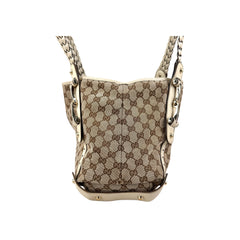 Gucci Beige/Ivory GG Canvas Medium Pelham Shoulder Bag