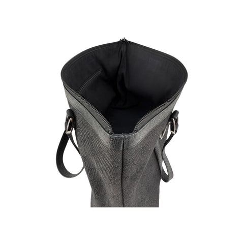 Gucci Black GG Canvas Abbey Medium Tote Bag