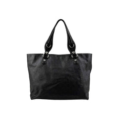Gucci Black Guccissima Leather Icon Bit Tote Bag