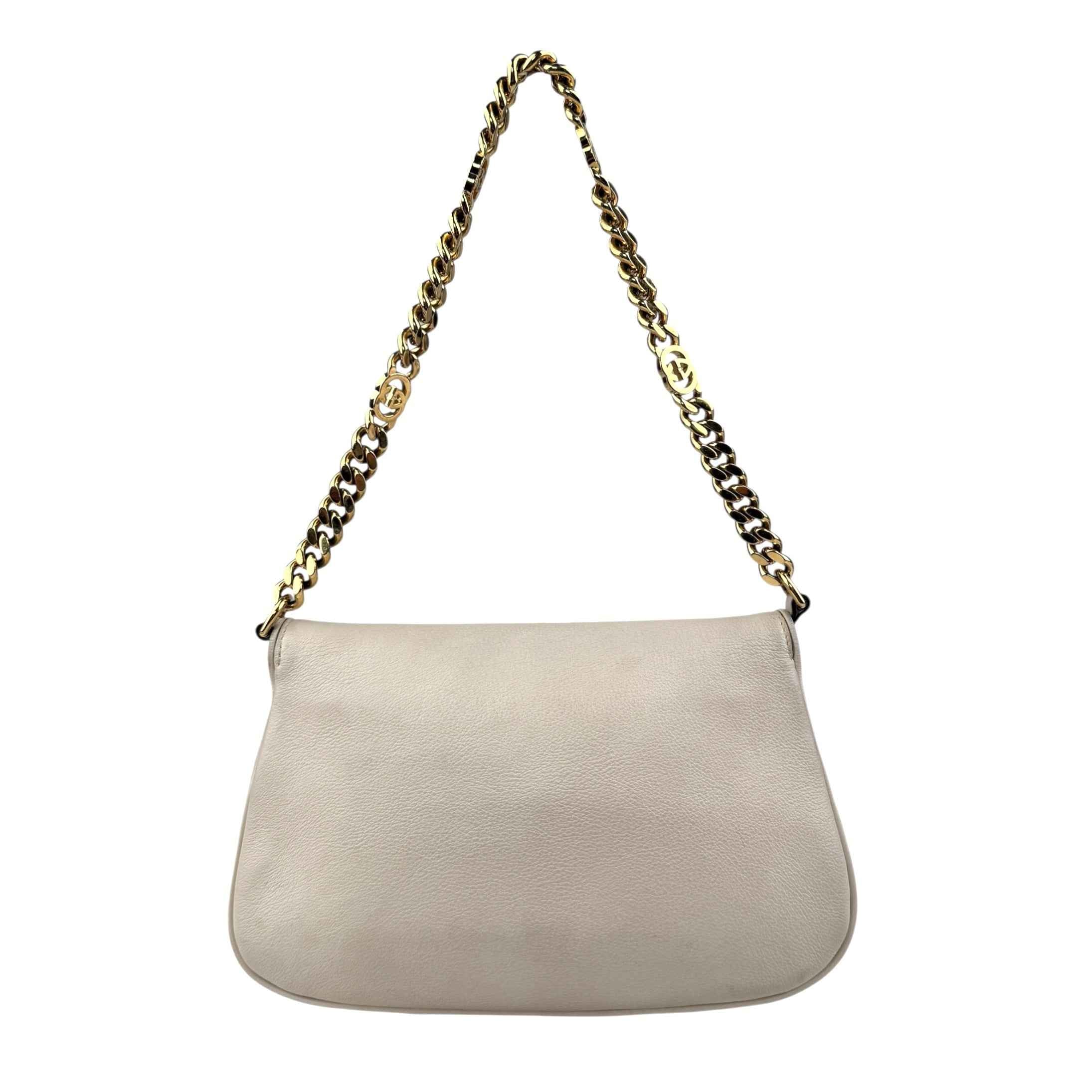 GUCCI Blondie Leather Shoulder Bag
